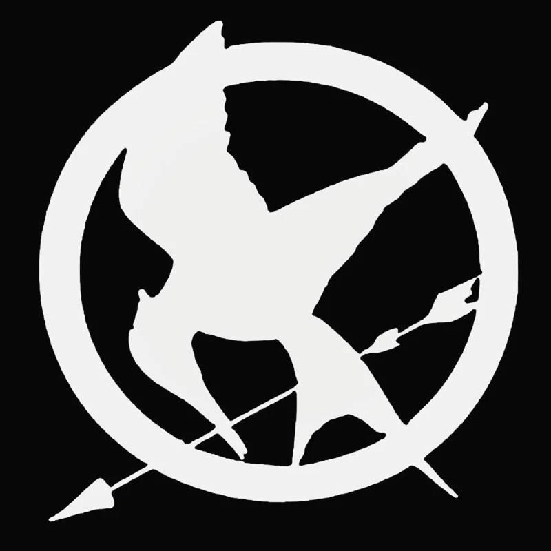 Креативный наклейка на автомобиль Creative Wounded Bird из ПВХ, олицетворяющая моду и стиль, покрывает царапины на кузове и окнах, изысканная наклейка, водонепроницаемая, украшает.