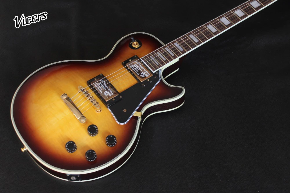 

Пользовательский магазин. Электрогитара, Sunburst color top gitaar, 6 выступлений ручной работы, поддержка настройки