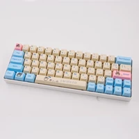 6164688796104 keys oem height 5 sides dye pbt keycap for totoro theme diy mechanical keyboard compatible with 60 keyboard