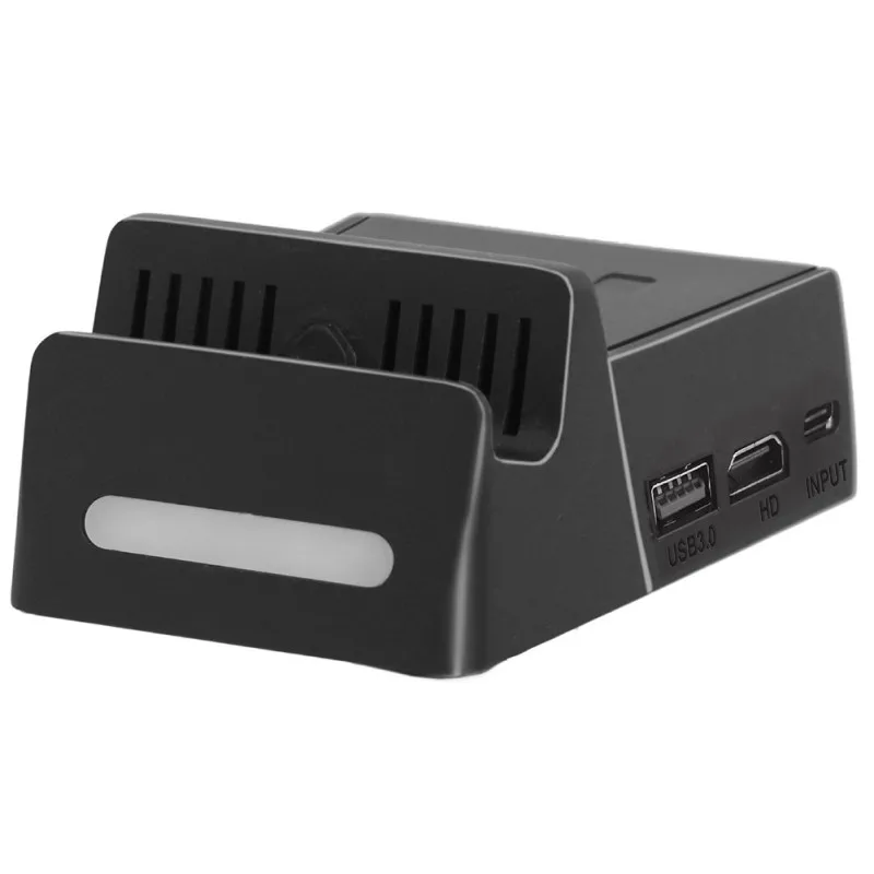 Портативная сменная док станция Mini HDMI TV с охлаждающей базой 4K видео USB 3 0 выход для