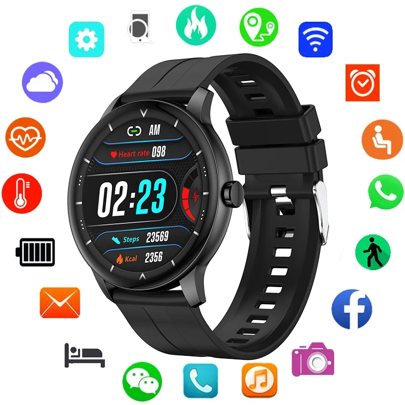 

2022 New Z2 Smart Watch Men Full Touch Screen Sport Fitness Tracker Waterproof Bluetooth Dial Call SmartWatch For Android IOS