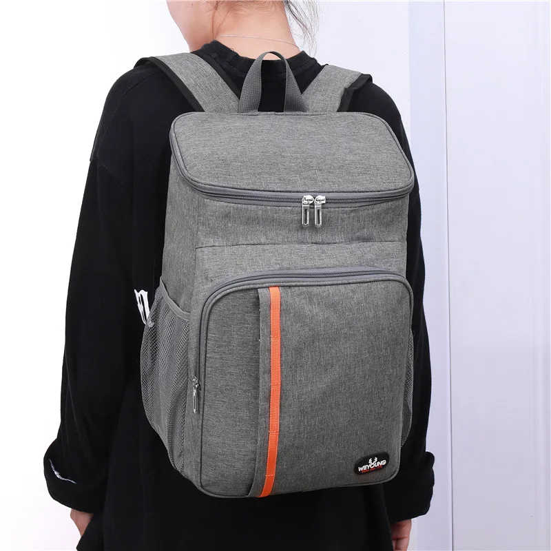 

Picnic Basket Cooler Box Camping Storage Thermal Insulated Outdoor Nature Hike Lunch Food Wwork Bag Backpack For Beach Camping