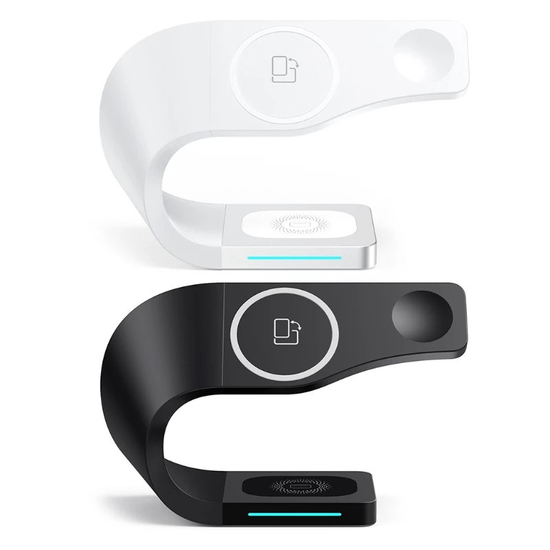 

Super Practical 4 in 1 Charging Stand Compatible for Phone and Watch Series Fast Charging Stand Charging Station 85DD