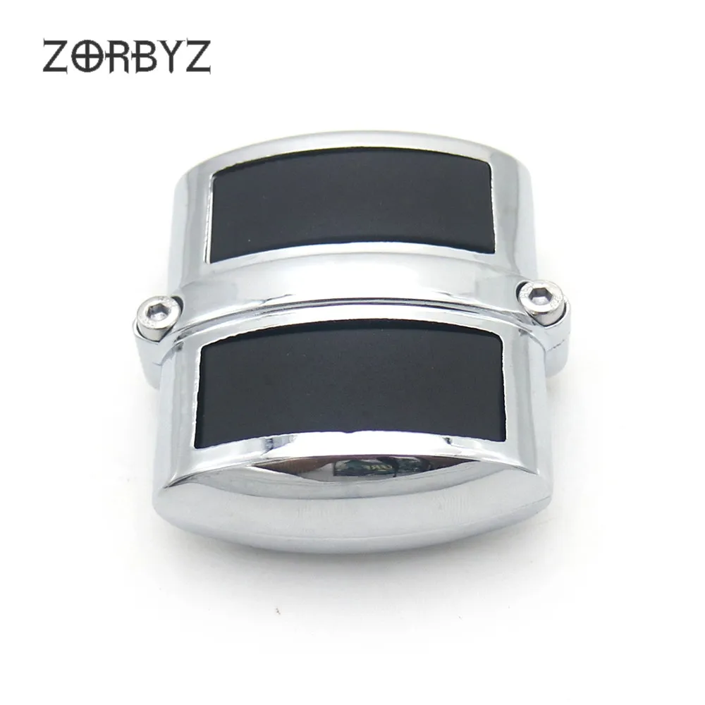 ZORBYZ мотоциклетная хромированная накладка на тормозные колодки задняя крышка для