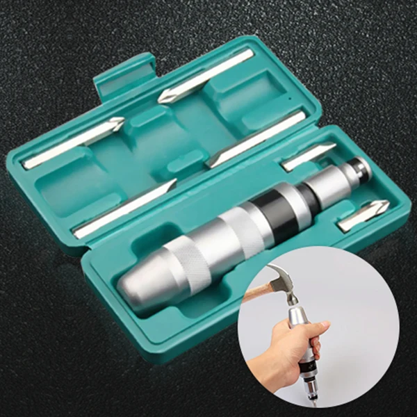 7 шт. Профессиональный портативный ударный отвертка для ослабления замороженных