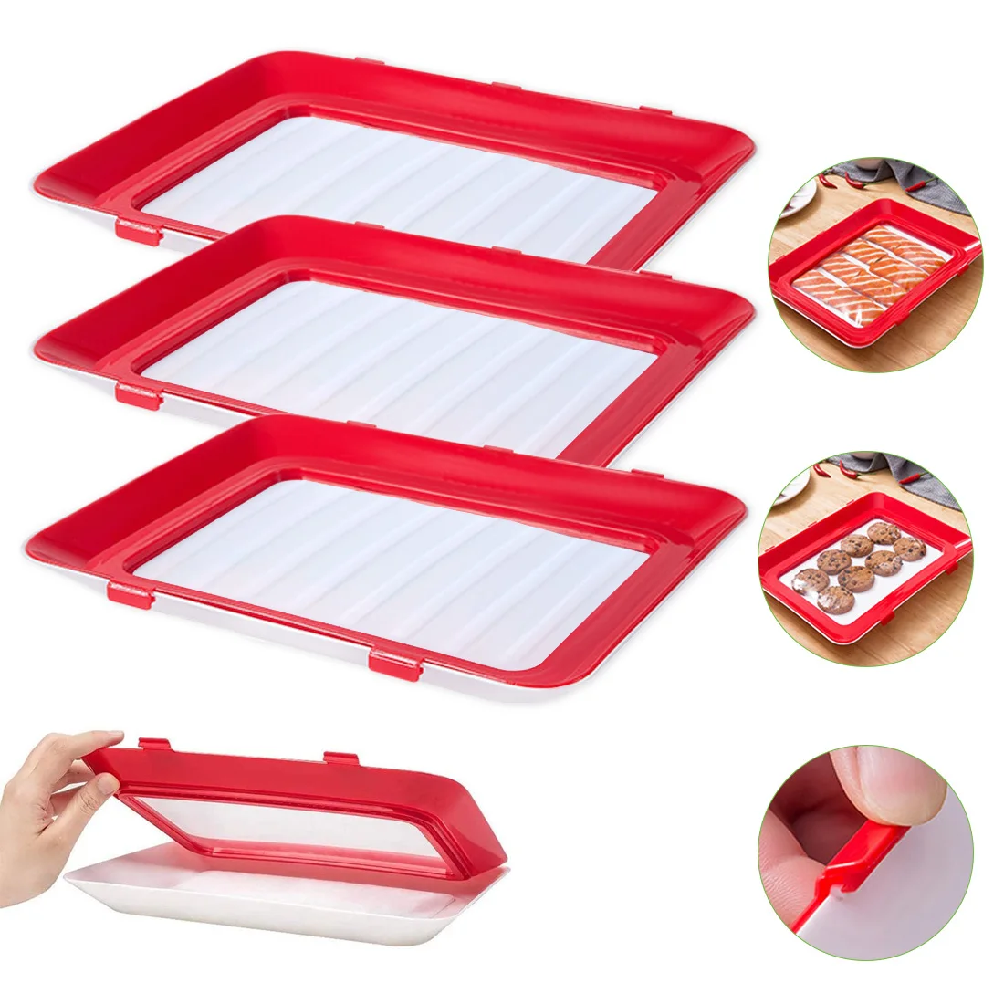 

8 шт., поднос для хранения пищевых продуктов