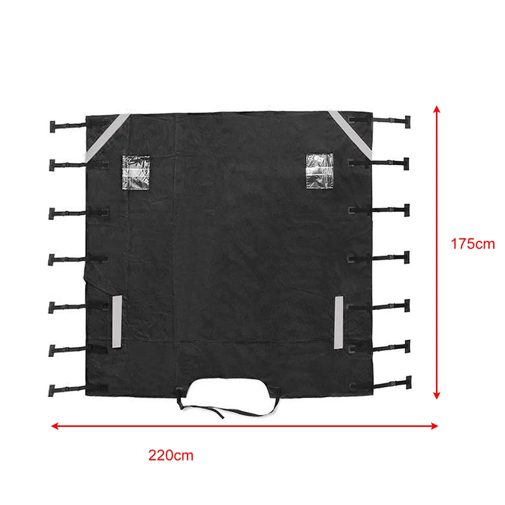 Передняя крышка для фургона передняя буксировки протектор чипа со светодиодными
