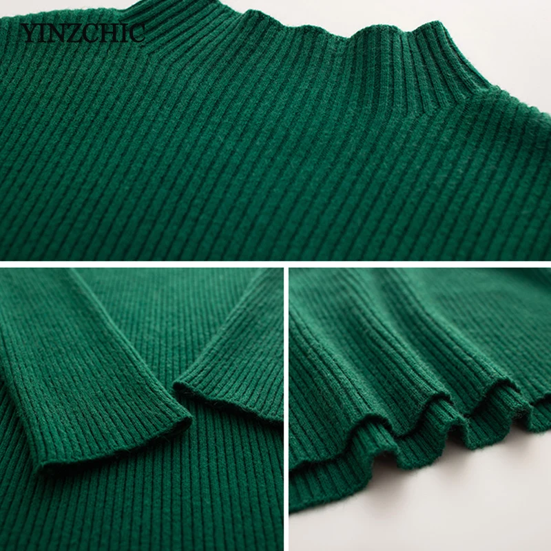 Новый женский осенний вязаный костюм клетчатый жилет Tessels + платье-карандаш