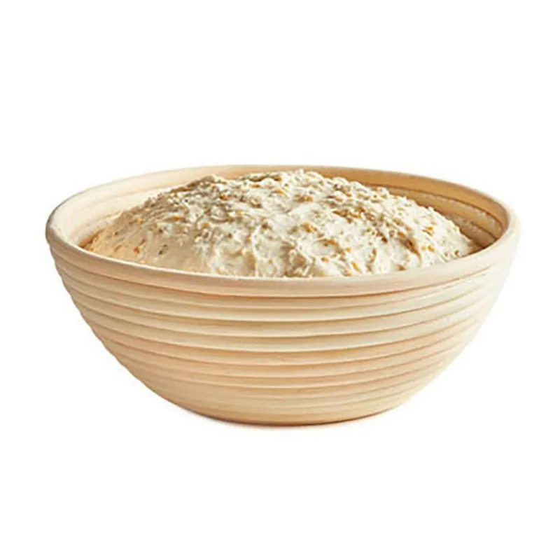 Корзина для хлеба натуральная овальная плетеная корзина из ротанга брожения