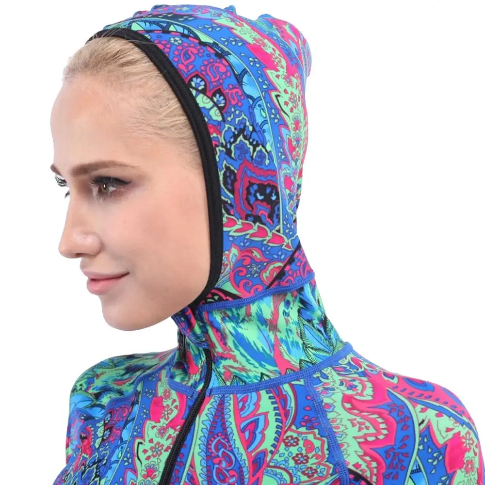 Для женщин гидрокостюм дайвинг защищает кожу от раздражения плотно прилегает к