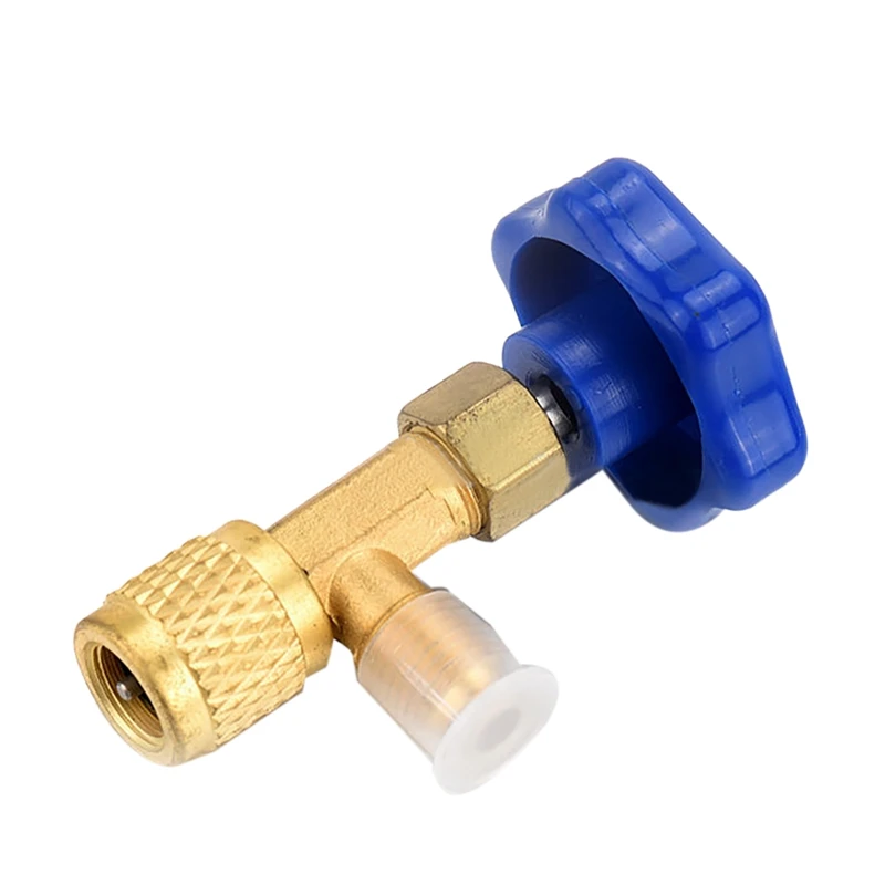 Клапан низкого давления открывалка для бутылок 1/4 Sae разъем бутылка хладагента