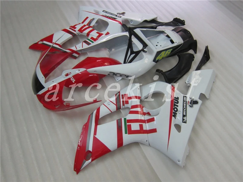 

New Hot Fairings Kits Fit For Yamaha YZF 600 R6 98 99 00 01 02 YZF-R6 1998-2002 ABS Plastic Motorcycle Fairing Cowling red white