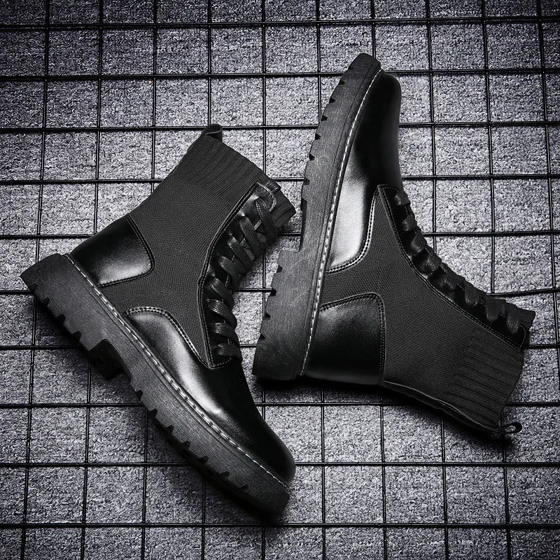 Мужская обувь мужские зимние ботинки для снега ковбойские водонепроницаемые до