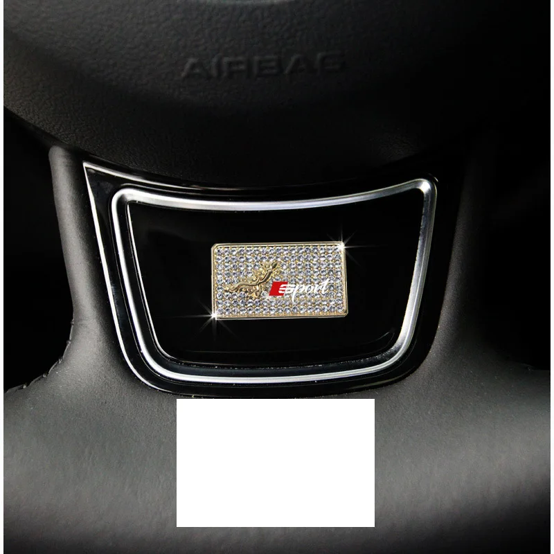 

Lsrtw2017 Zinc Alloy Diamond Car Central Control Steering Wheel Air Conditioning Trims for Audi Q3 Accessories