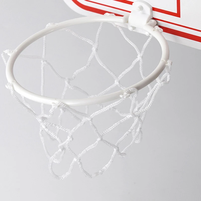 

Sport Office Basketball Hoop Clip for Trash Can Basketball Game Small Basketball Board Clip for Waste Basket