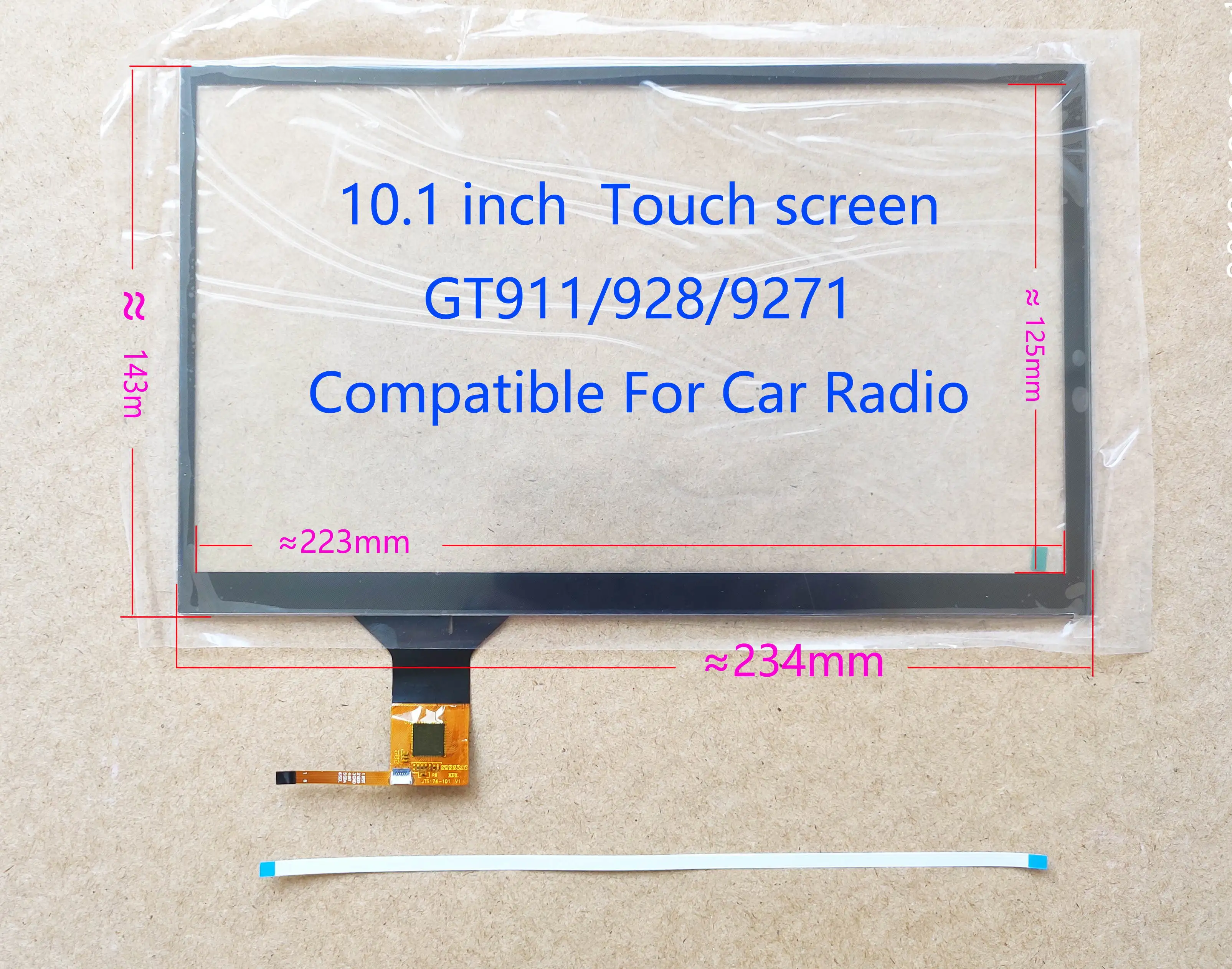 10.1 inch IIC USB Capaictive Сенсорный экран 4,3/5/6,2/6,5/7/8/9/10,1 дюймов Поддержка Raspberry Android Linux WIN 7 8 10 Поддержка некоторые мобильного телефона из закаленного стекла - Цвет: 10.1 inch IIC