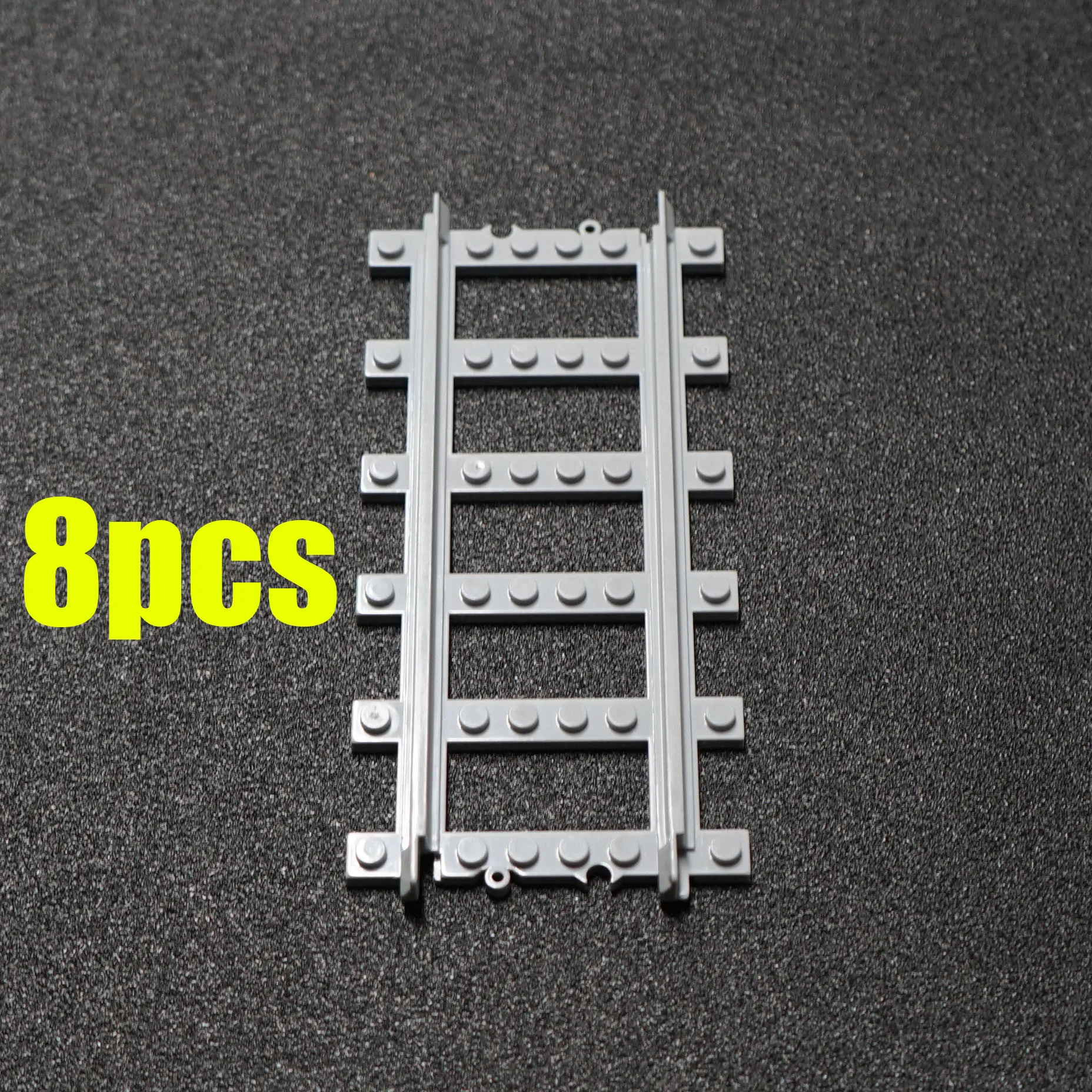 Городские поезда поезд рельс прямой рельсы строительные блоки кирпичи модель