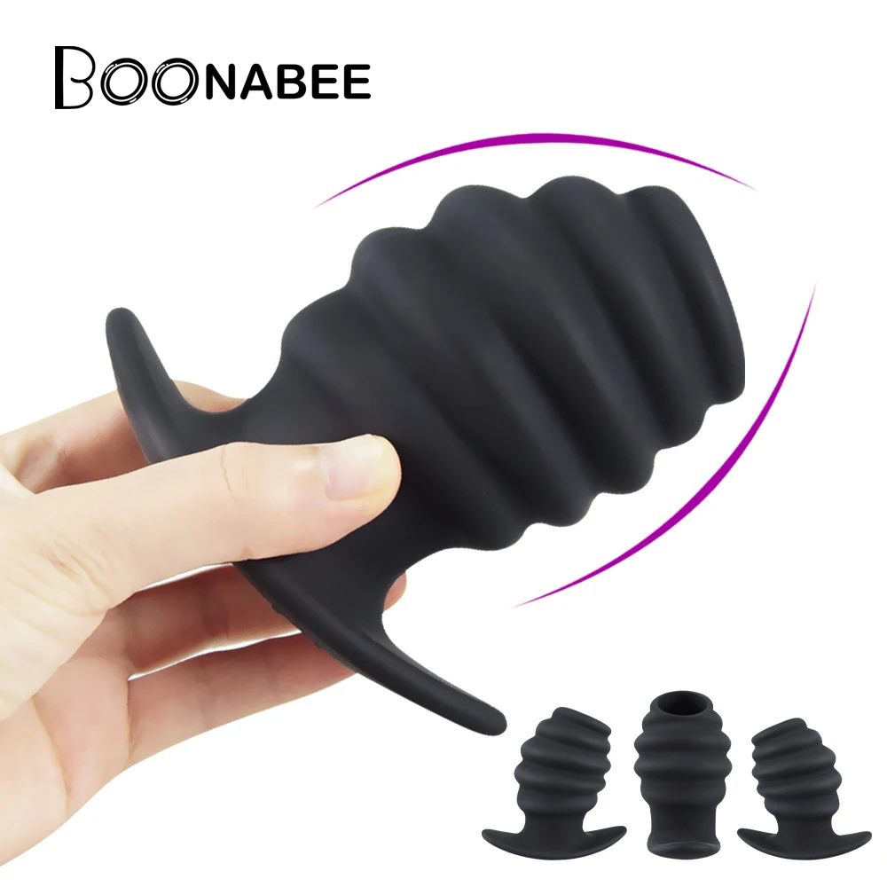 Полый анальный экспандер огромная Анальная пробка Вагина Анальный расширитель