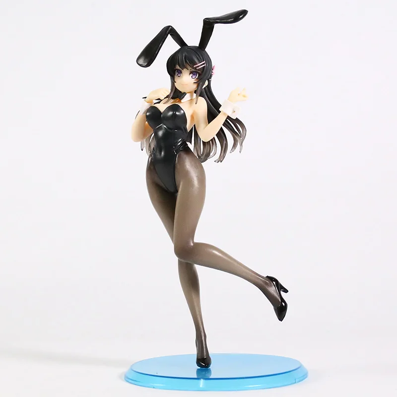 

Cute Rabbit Ears Girls Sakurajima Mai Rascal Does Not Dream Of Bunny Girl Sister's Dream PVC Figure Anime Girls Model