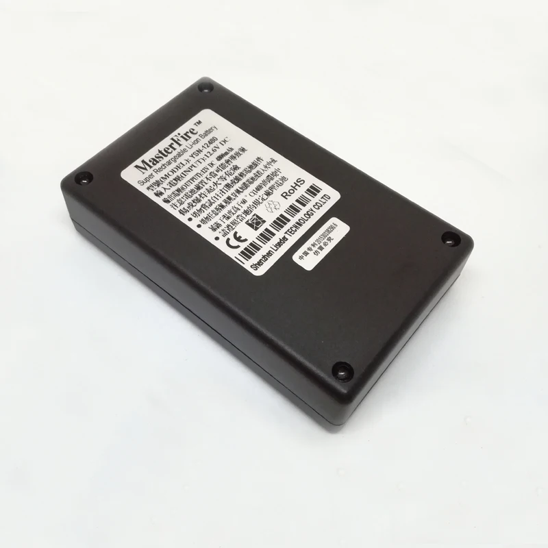 

Portable DC 12V 4800mah Rechargeable Lithium-ion Battery Pack YSN-12480 For CCTV Camera Batteries with 12.6V 350mA Charger
