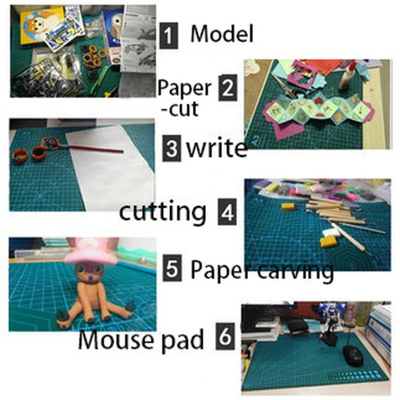 Коврик для резки A3 ПВХ двусторонний самовосстанавливающийся | Канцтовары офиса и