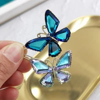 cindy xiang shine butterfly hairpins for women bijoux cubic zirconia animal hair clip hair accessories wedding banquet jewelry