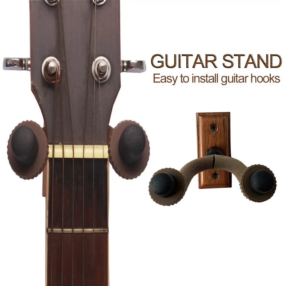 GH 01 крюк для гитары Деревянный с крючком монтажа на стене держатель Акустическая