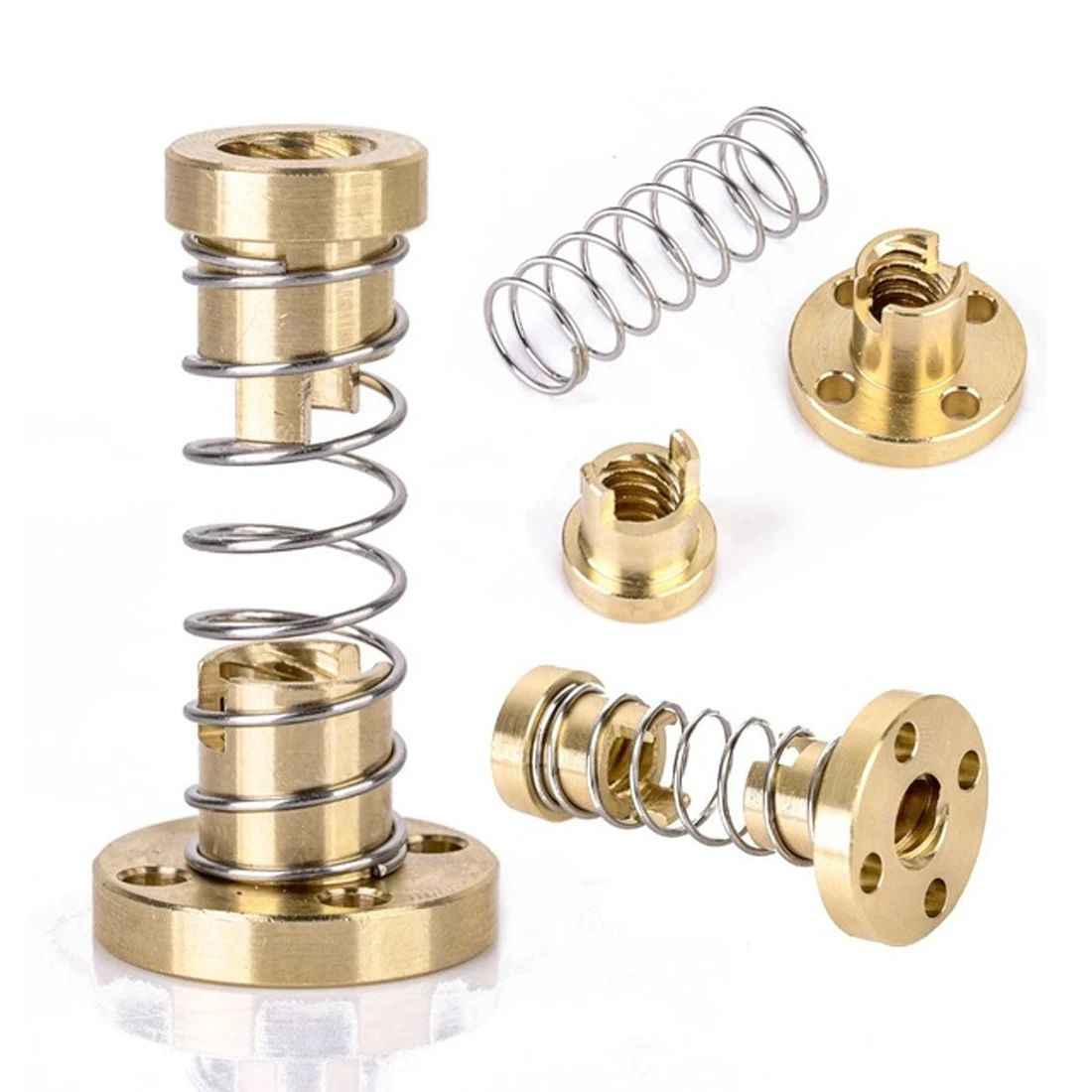 3Д принтер T8 анти ресницы пружинная гайка для свинцовых резьбовых штоков