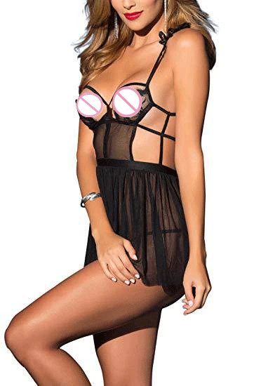 

Sexy Lingerie Backless Lace Babydoll G-String Lingerie Sexy Hot Erotic Underwear Sleepwear Porno Lingerie Nightwear