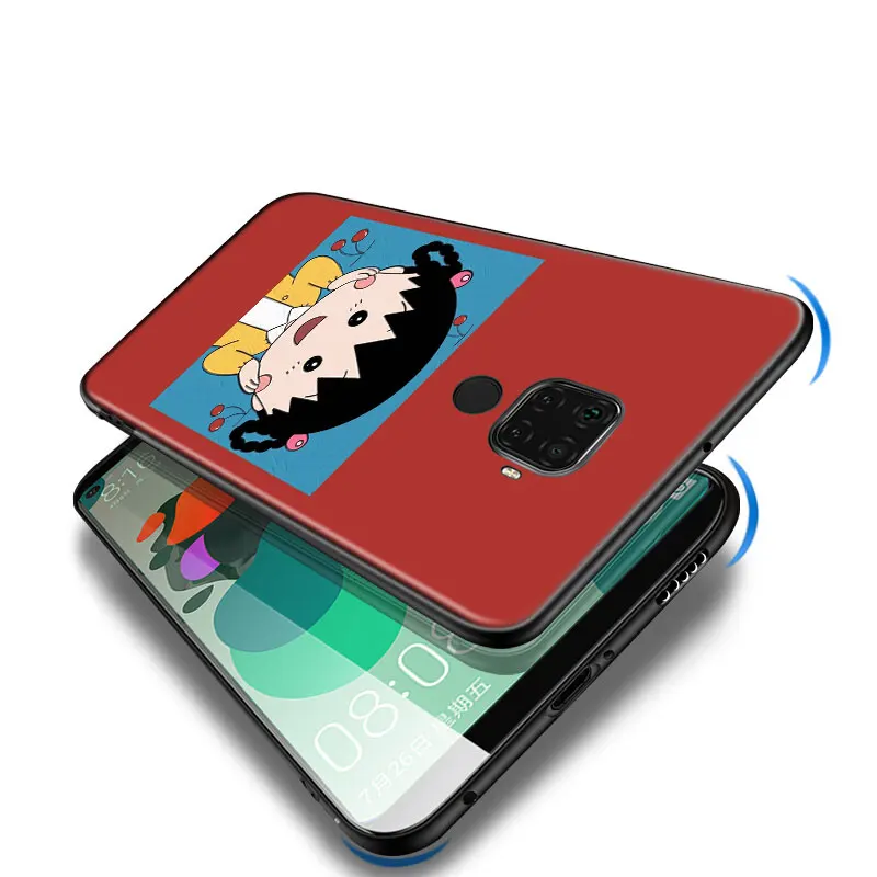 

Cartoon Chibi Maruko Chan For Huawei Y5 Y5P Y6 Y6S Y7P Y7A Y7 Y8S Y8P Y9S Y9A Y9 Lite PRO 2017 2018 2019 2020 Phone Case