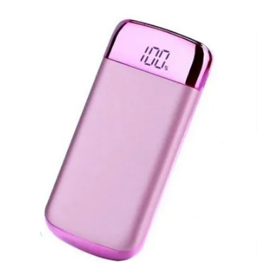 Red Realy 30000 мАч Внешний аккумулятор, внешний аккумулятор, 2 USB, lcd Внешний аккумулятор, портативное зарядное устройство для мобильного телефона, для Xiaomi Mi iphone X - Цвет: Red