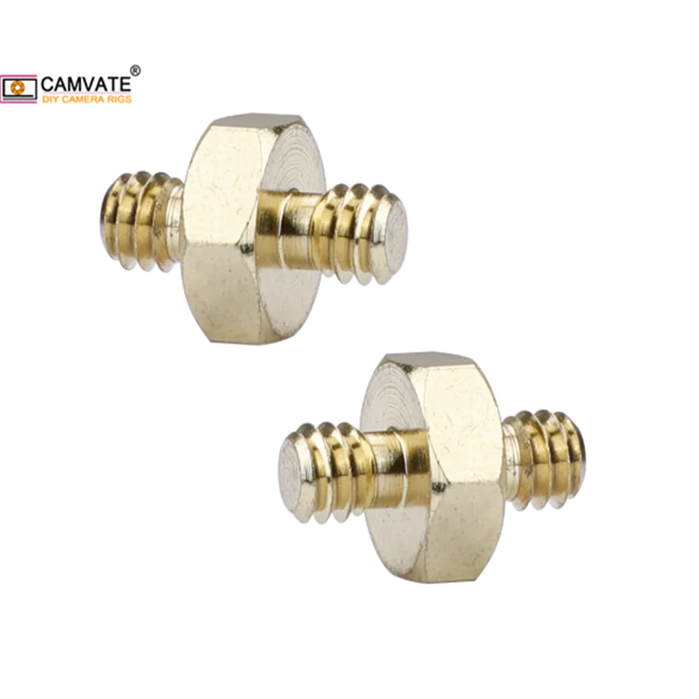 CAMVATE шестигранный винт адаптер с наружной резьбой 1/4 &quotМужской до 1/4&quot Мужской