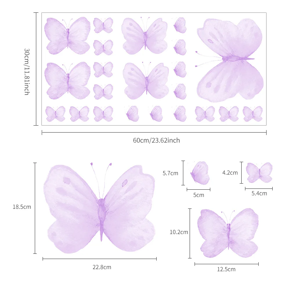 Декоративный стикер для детской комнаты FUNLIFE самоклеящийся украшения стен