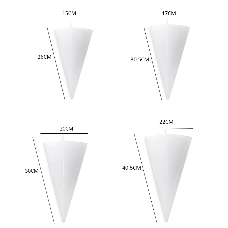 

SKTN White Silicone TPU Piping Bag Reusable Icing Piping Cream Pastry Bag Cake Decorating Tool Fondant Sugarcraft Hanging Bags