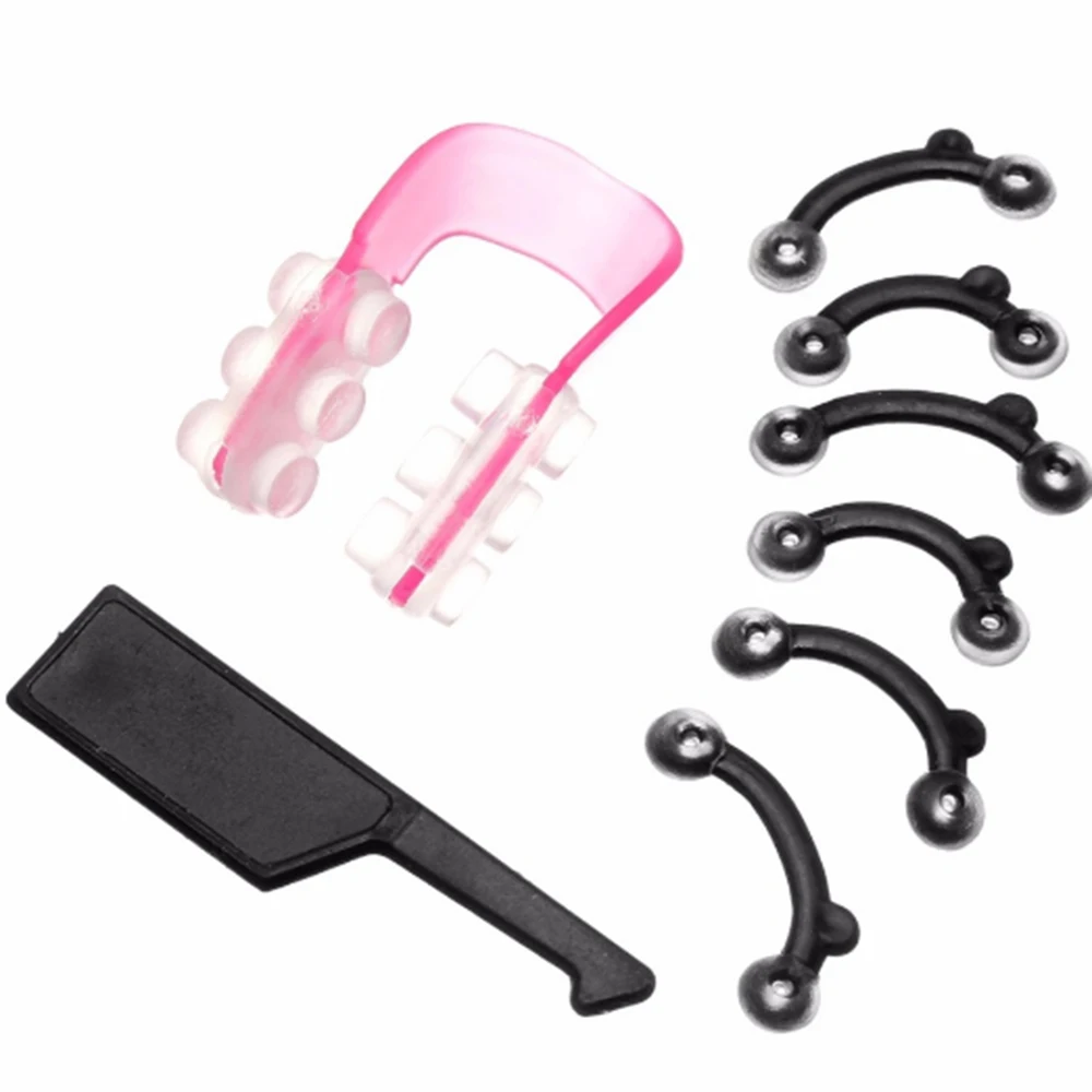 1 Set Beauty Nose Up Lifting Shaping Clip Clipper Shaper Bridge Straightening 3 Size Corrector Massage Tool No Pain | Красота и