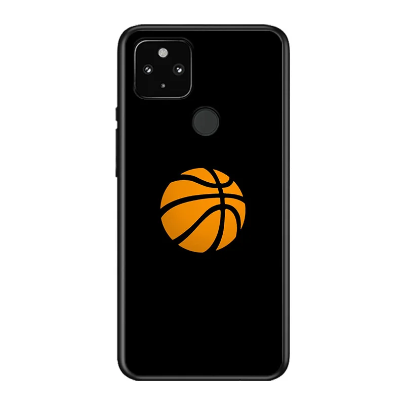 

I Love Basketball Soft TPU Silicone Black Cover For Google Pixel 5 4A 5G 4 XL Phone Case