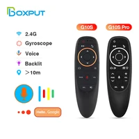 g10s pro g10 bts 5 0 air mouse voice remote control 2 4g wireless gyroscope ir learning for android tv box h96 max x96 max