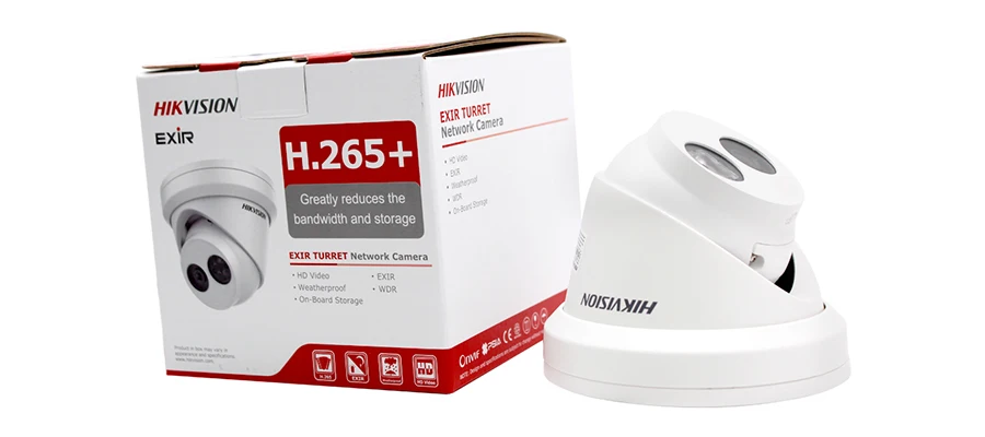 Hikvision, Darkfighter, PoE, IP камера, уличная, DS-2CD2345FWD-I, 4MP, револьверная, видеонаблюдение, камера безопасности, H.265 IR, 30m