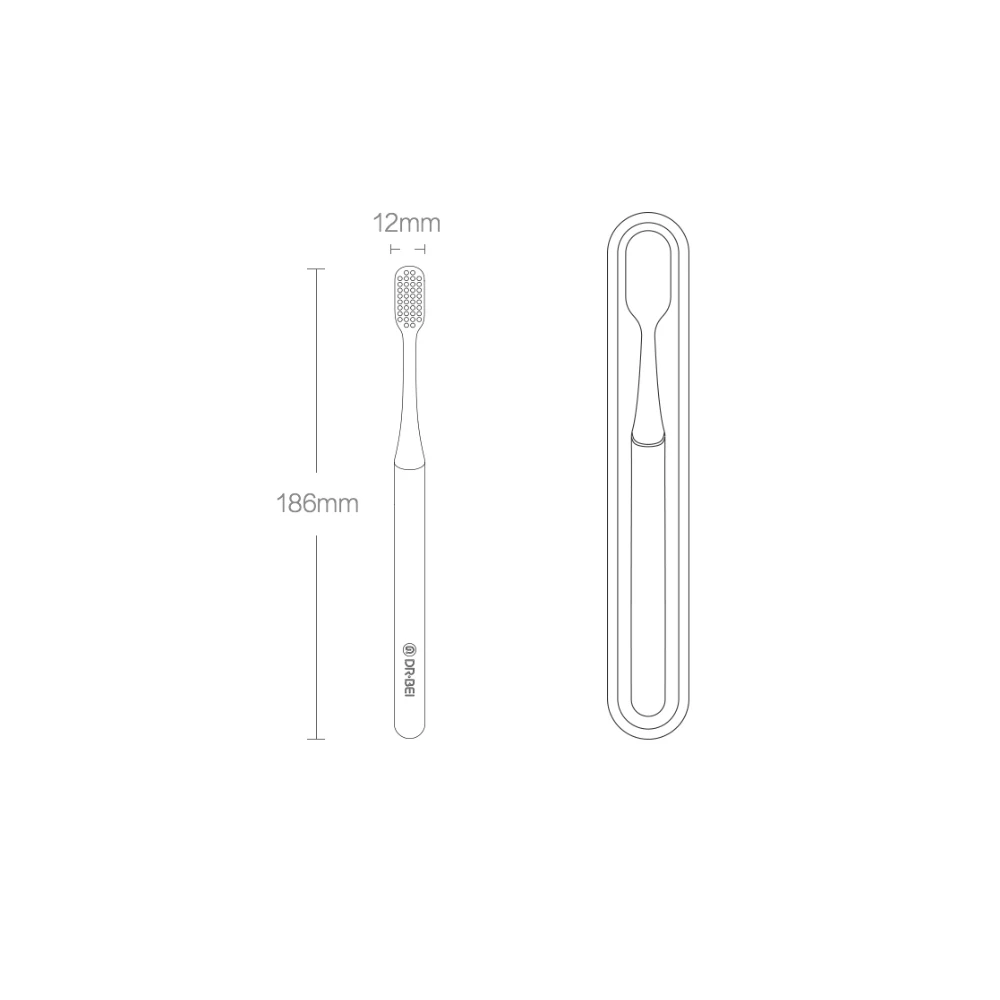 Xiaomi SOOCAS 300 шт. зубная нить для размещения между прутьями зубочистки провода гигиены полости рта для ухода за межзубным пространством 50 шт./кор. 6 коробка