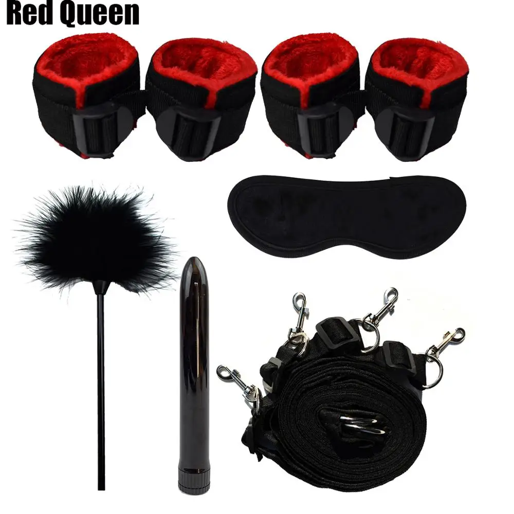 Секс игрушки для женщин и мужчин набор бондажа БДСМ под кроватью эротические