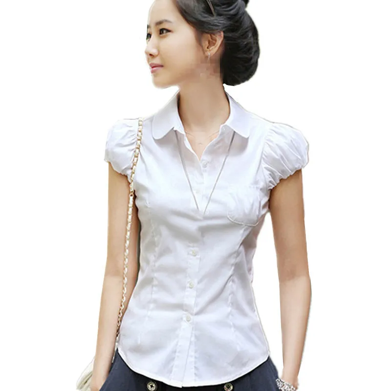 B2274 весна лето 2019 Новая женская модная стильная Корейская версия тонкая рубашка с