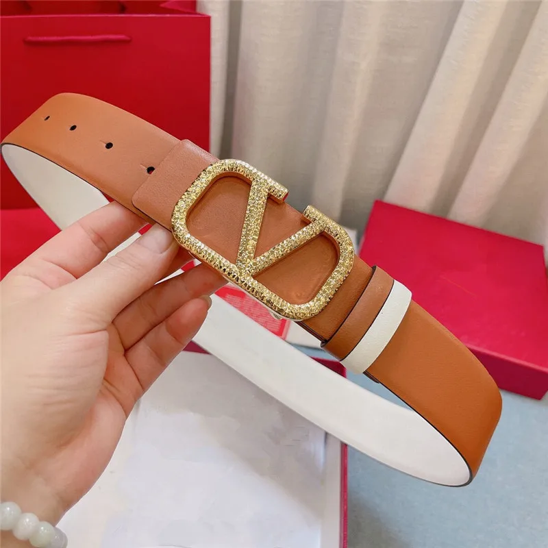 

Top fashion brand women's leather belt metallic calfskin belt retro brass buckle wide belt pearl buckle decorative waist cover