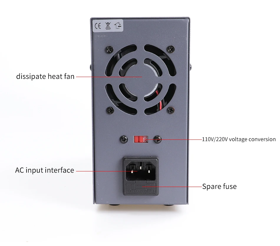 Регулируемый цифровой источник питания постоянного тока лабораторный