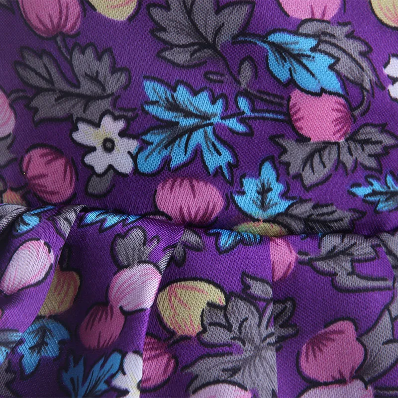 Одежда для куклы платье с фиолетовыми цветами подходит 18 дюймовых американских