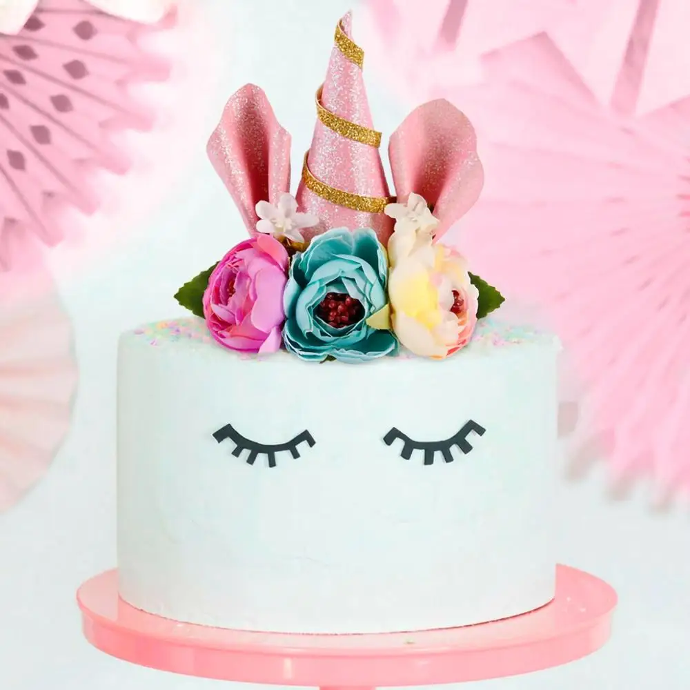 QIFU Единорог торт Топпер праздничное украшение торта принадлежности Свадебные