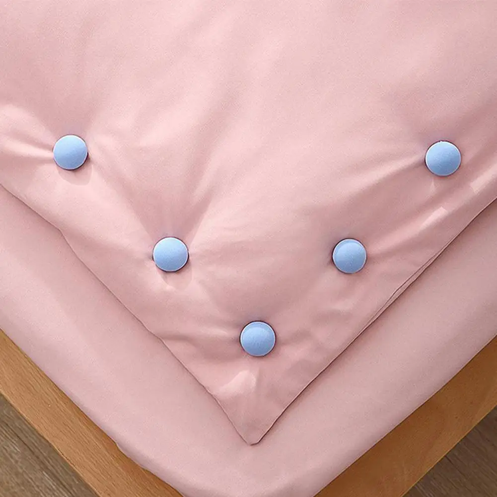 6pcs Quilt Fixing Clip Household Simple Pure Color Mushroom Accessories Bed New Sheet Holder Shape Mini Ho V2s1 | Дом и сад