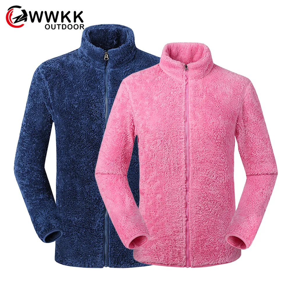 Мужская и женская зимняя флисовая куртка уличная ветрозащитная теплая одежда