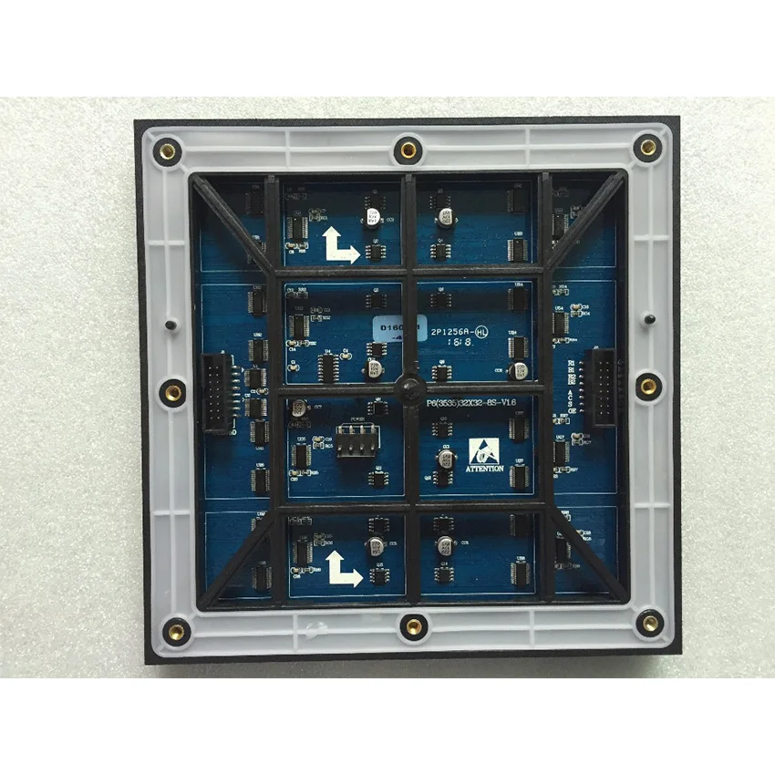 HD наружный P6mm 192x192mm полноцветный модуль IP65 SMD3535 32x32dots Водонепроницаемый
