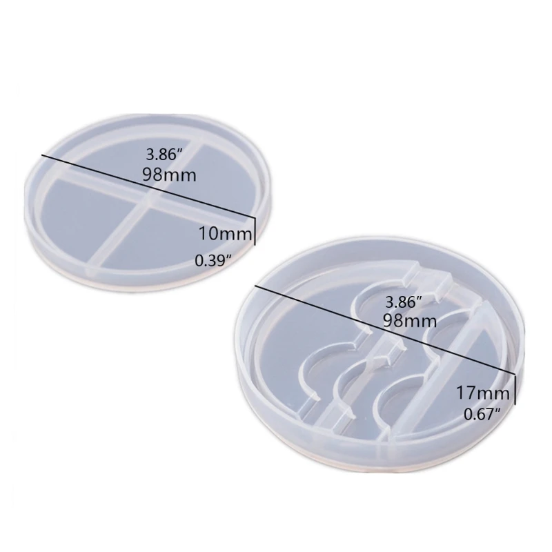 

Eyelashes Display Tray Resin Silicone Mold Eyelashes Storage Box Case Holder Cosmetic Care Container Epoxy Resin Mold