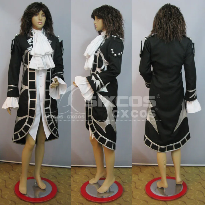 Аниме код Geass зажим косплей костюм черная Униформа унисекс Хэллоуин/вечерние